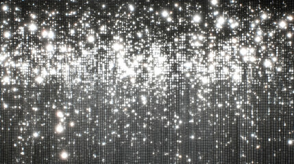 Wall Mural - abstract silver glitter background with shimmering squares for graphic design projects