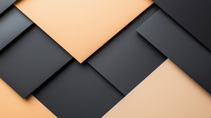 Modern abstract geometric layered background design
