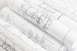 © bayurov - Architectural plan. Engineering house drawings and blueprints.	Architectural plan. Engineering house drawings and blueprints.