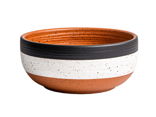 Poster - a bowl with a black and white stripe