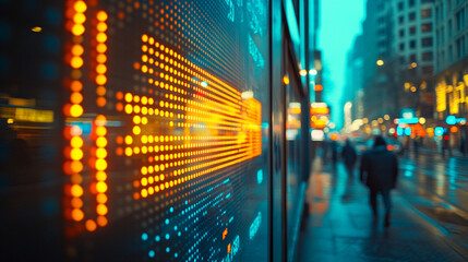 digital background with abstract code symbols, representing advanced technology, innovation, and the intersection of the digital world and human progress. It evokes themes of modernity and complexity