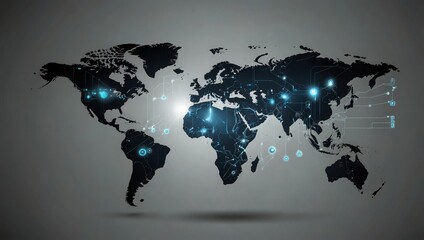 Wall Mural - technology icon
