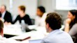 © N7 - Client Workshop Blur - Soft blur of a workshop session with clients and consultants.