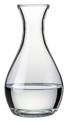 Poster - PNG  Carafe of water with crok top lid transparent bottle glass.