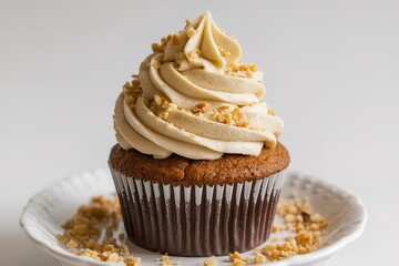 Wall Mural - a homemade banoffee pie cupcake