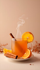 Canvas Print - juice orange  drink