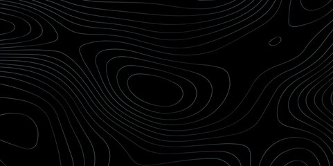 Wall Mural - abstract light pattern vector illustration, topographic map background concept, vibrant neon lights 