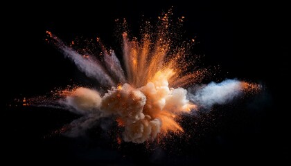 abstract explosion dust particle texture
