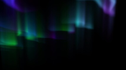 abstract aurora borealis, northern lights, polar lights animation, overlay, concepts, ideas, 4k, sea