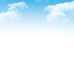 blue sky with clouds