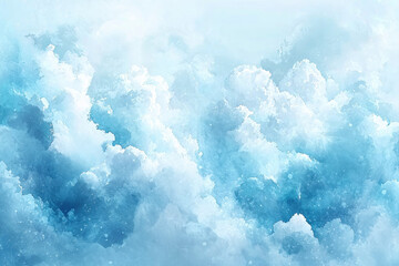 Wall Mural - cloudy background