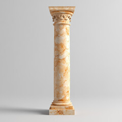 Wall Mural - Stone Pillar Isolated