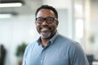 © Cetin - Middle-Aged African American Man in Office Setting