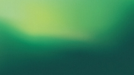 Wall Mural - abstract green gradient background with a multicolor, grainy texture and copy space. vector illustra