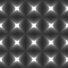 Wall Mural - vector illustration of seamless geometric pattern. aesthetic tile. factory-style decor.