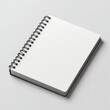 © yuniazizah - realistic high quality white realistic a5 notebook mockup isolated