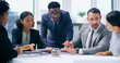 © peopleimages.com - Group, planning and business people in meeting, finance and coworking in modern office. Employees, planning and accounting firm with cooperation, teamwork and talking with feedback and review budget