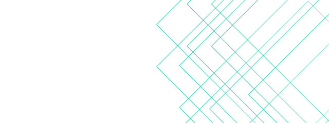 Poster - White minimal blue line design. baseness technology and communication concept Design Decoration. white and Blue geometric banner pattern background.