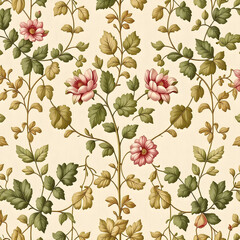 seamless pattern with flowers
