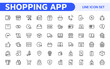 © artnazu - Shopping Icon Set. Vibrant and engaging icons for enhancing e-commerce platforms, perfect for product listings, cart management, and checkout processes to elevate the online shopping experience.