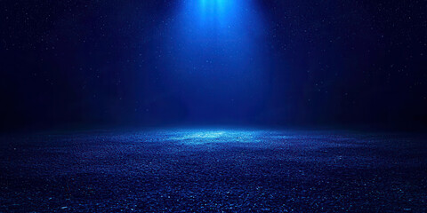Wall Mural - a blue sky with a bright light shining on it