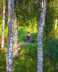 Wall Mural - View to Syandemsky Assumption Hermitage