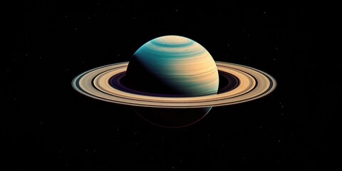 Wall Mural - Ringed planet