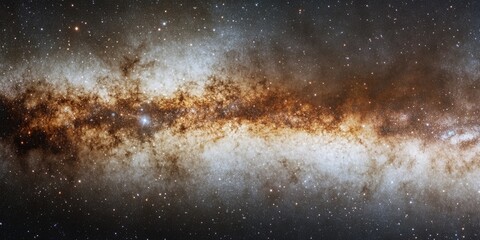 Wall Mural - large galaxy with many stars