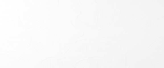 Wall Mural - vector white brush stroke blank background texture design element.