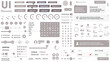 © Денис Конельский - Modern UI kit featuring a collection of essential buttons, icons, and navigation elements for websites and mobile apps. Ideal for responsive design and dashboards.