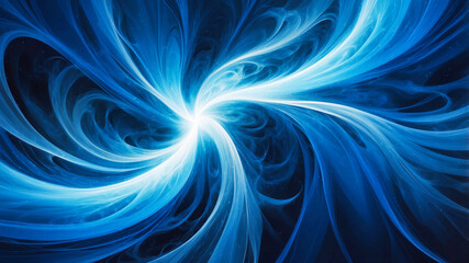 Wall Mural - Blue abstract futuristic technology, cloud and data background