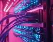 © Nattapat - Intimate closeup of an internet cable connecting to a port