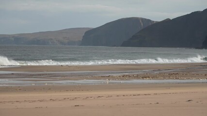 Wall Mural - Sandwood bay on the NC500 scotland