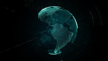 Wall Mural - Round World map Planet Vertical Globe Explore the interactive model of our planet with Globe 3D app. Earth Globe Images Rotating Blue Marble - Earth Live Globe View - Global Lives Project 4K footage