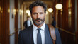 © Another vision - Confident Businessman in a Formal Setting