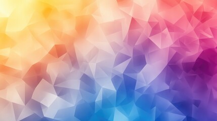 Wall Mural - abstract geometric texture featuring a colorful blurred background with gradient effects ideal for g