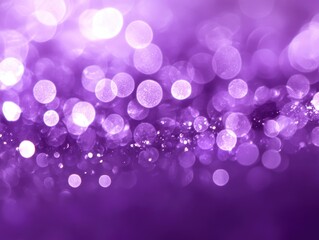 Wall Mural - abstract delicate violet purple background featuring blurred bokeh circles and lights ideal for desi
