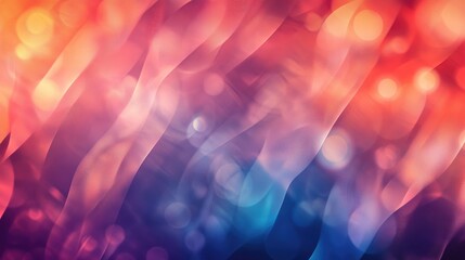 Wall Mural - fantasy abstract geometric texture featuring a modern blurred background with gradient illustration 