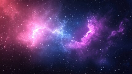 Wall Mural - Fantasy abstract space illustration
