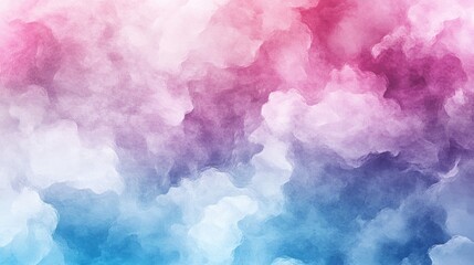 Wall Mural - Fantasy abstract colorful background in a 3D watercolor illustration suitable for various design purposes