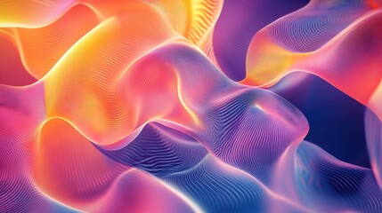 Wall Mural - fantasy abstract geometric texture modern blurred background gradient illustration dynamic pattern s
