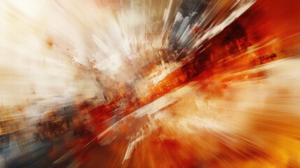 Wall Mural - an abstract background featuring a burst of motion blur
