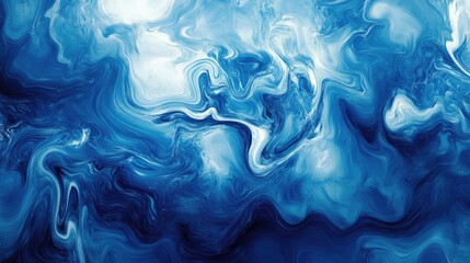Wall Mural - abstract blue backdrop
