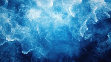 Sticker - fantasy abstract blue gradient background texture
