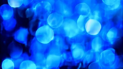 abstract bokeh blue background