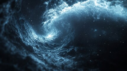 Wall Mural - deep space astronomical background.