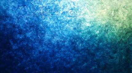 Poster - Vibrant blue and green gradient background with grainy noise texture 8