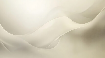 Wall Mural - Soft beige and gray gradient background with subtle noise texture wide banner design