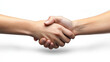 © Neural Canvas - firm handshake symbolizes trust and agreement between two people