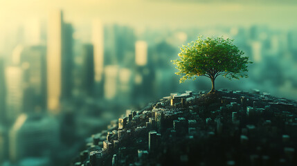 Poster - Sustainability analytics and ESG reporting tools for green business planning, Enhance corporate responsibility with data-driven insights and eco-friendly strategies